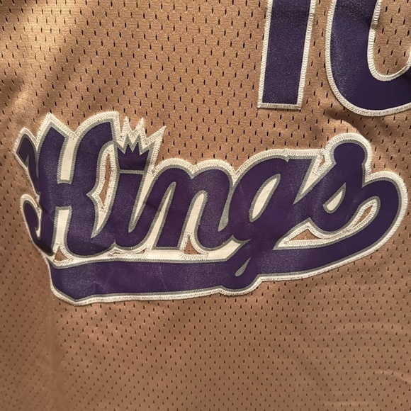 Sacramento kings Vintage Rare nr 10 Bibby NBA basketball jersey - Picture 5 of 9